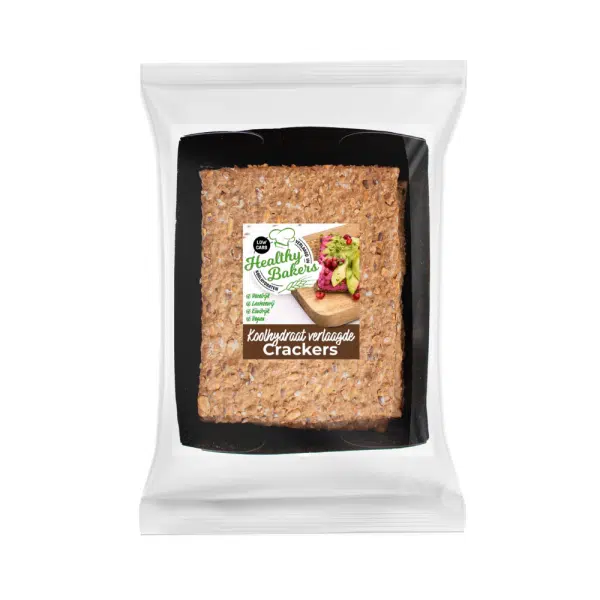 Koolhydraat verlaagde crackers